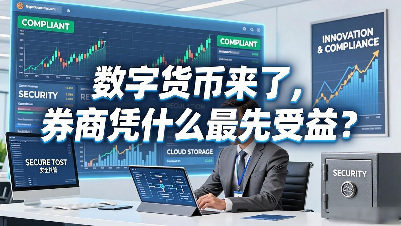 数字货币来了，券商凭什么最先受益？