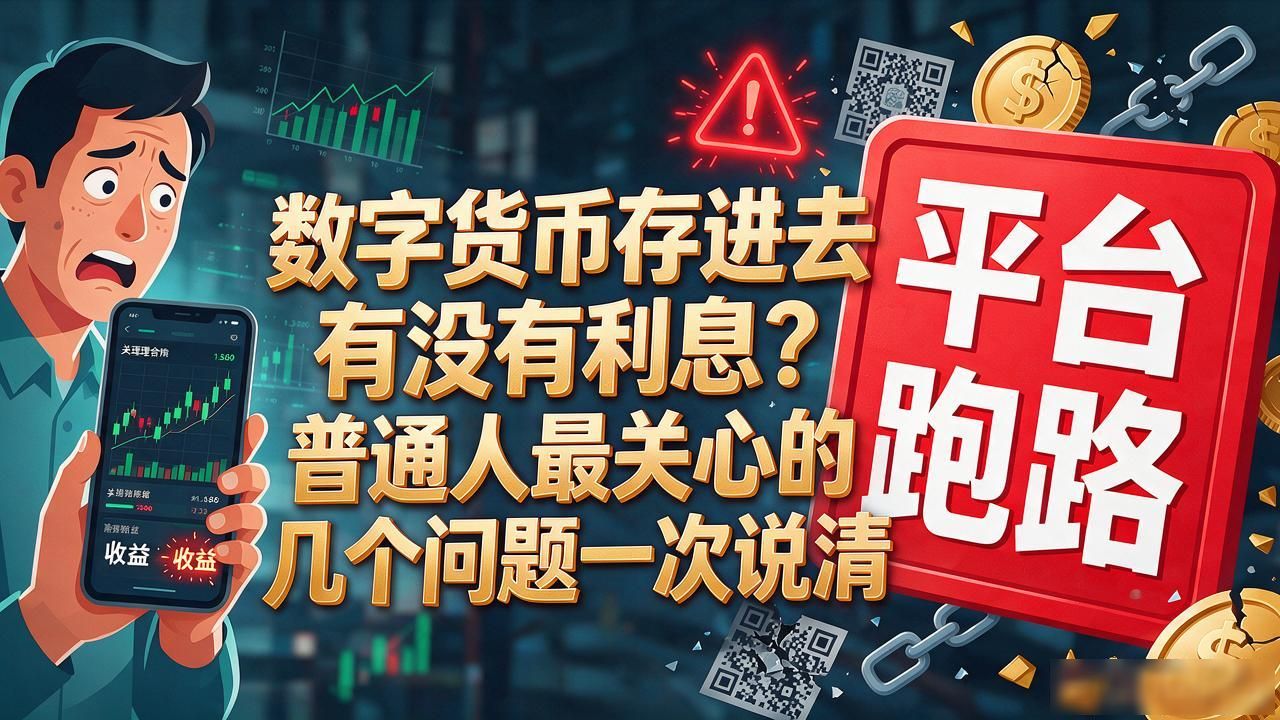 数字货币存进去有没有利息?普通人最关心的几个问题一次说清