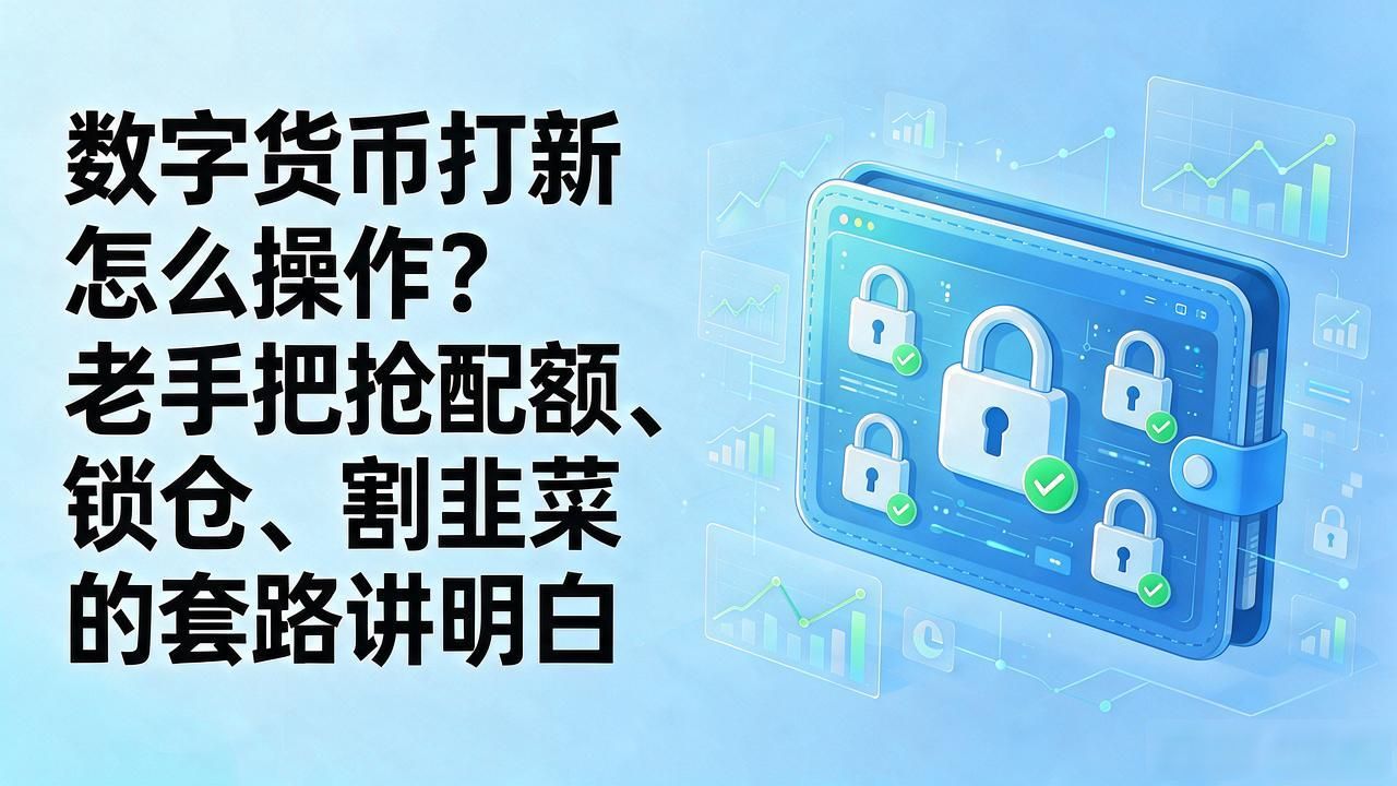 数字货币打新怎么操作？老手把抢配额、锁仓、割韭菜的套路讲明白