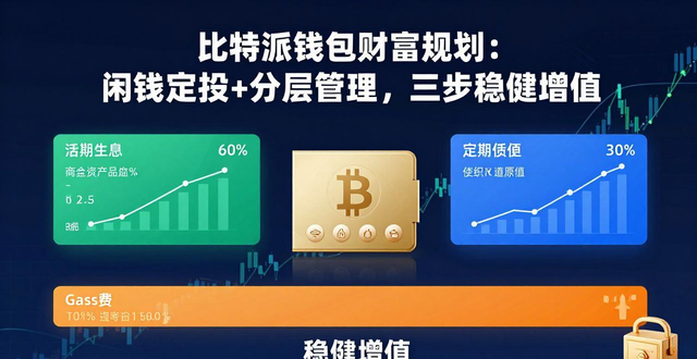 比特派钱包财富规划：闲钱定投+分层管理，三步稳健增值