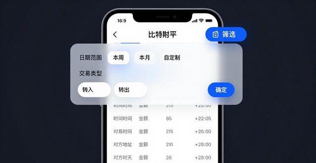 比特派钱包查交易记录教程