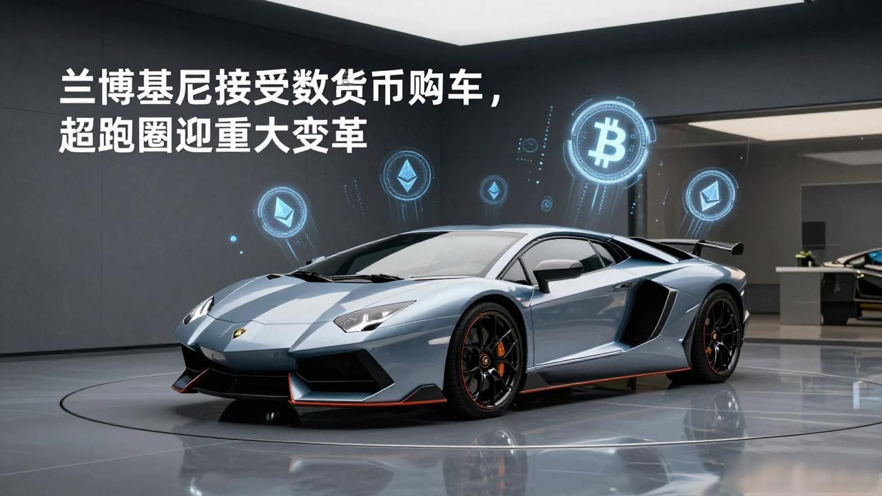 兰博基尼接受数字货币购车，超跑圈迎重大变革
