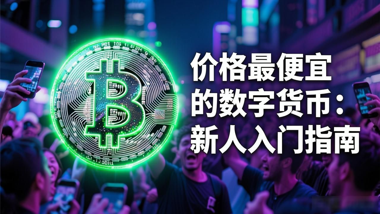 价格最便宜的数字货币：新人入门指南