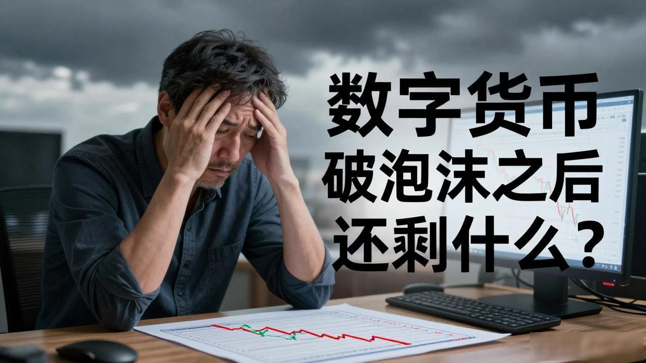 数字货币破泡沫之后还剩什么？一个被套五年的老韭菜说几句大实话