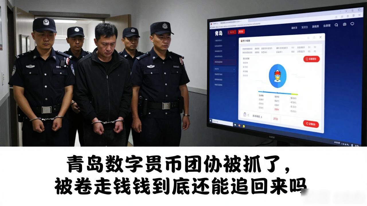青岛数字货币团伙被抓了，被卷走的钱到底还能追回来吗