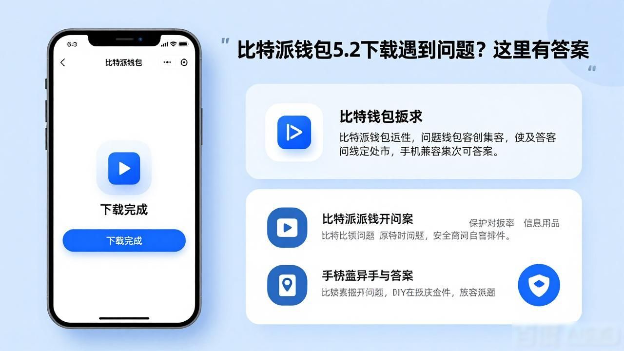 比特派钱包5.2下载遇到问题？这里有答案