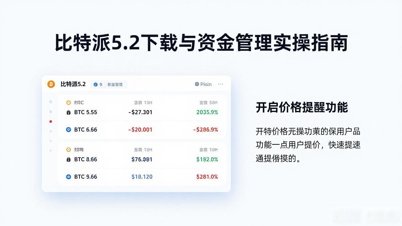 比特派5.2下载与资金管理实操指南