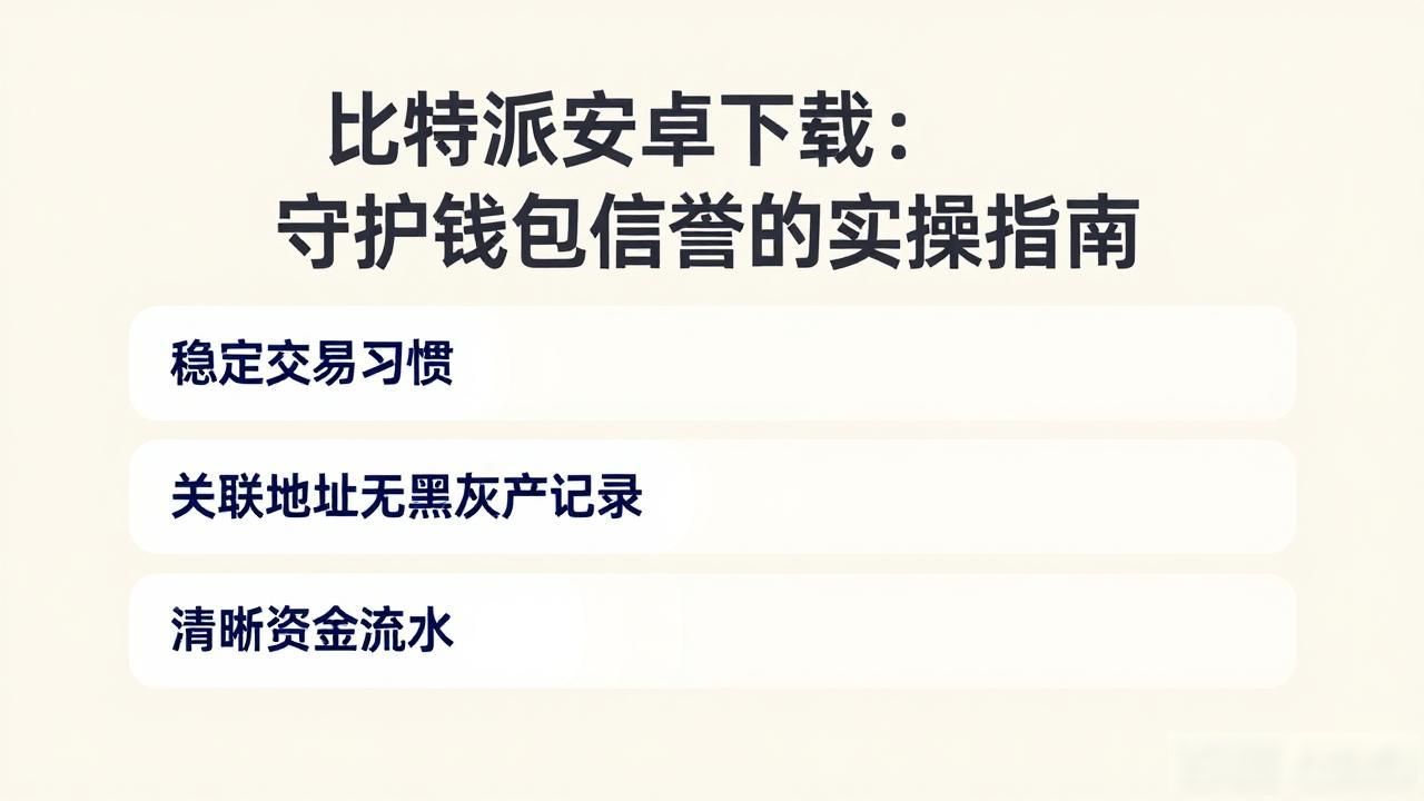 比特派安卓下载：守护钱包信誉的实操指南