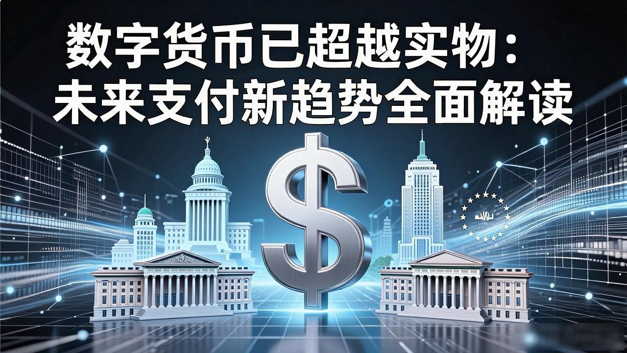 数字货币已超越实物：未来支付新趋势全面解读