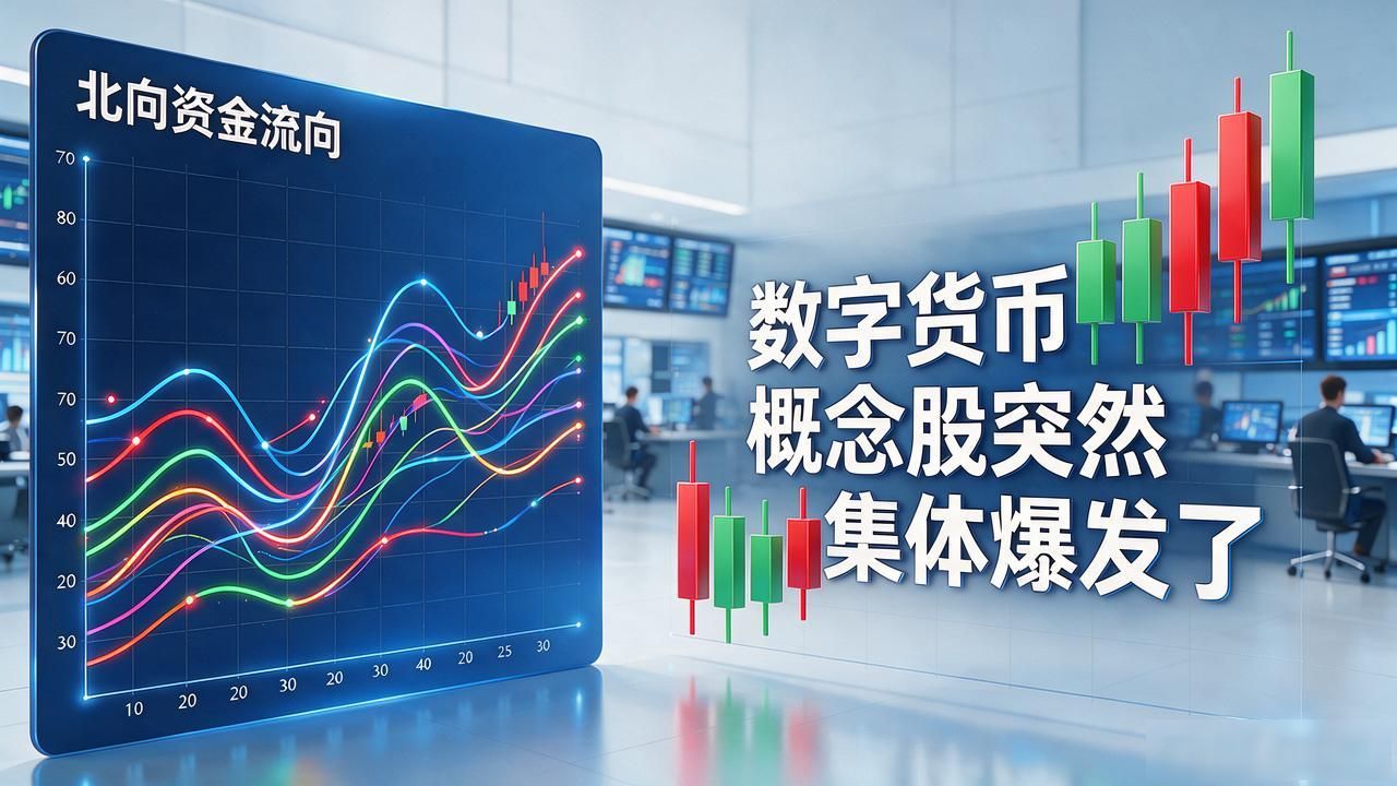 数字货币概念股突然集体爆发了，A股最猛的几只是谁，散户该追还是该跑