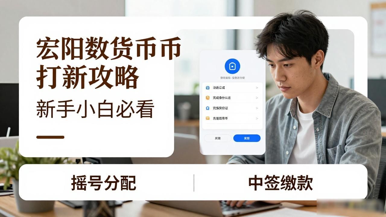 宏阳数字货币打新攻略 新手小白必看