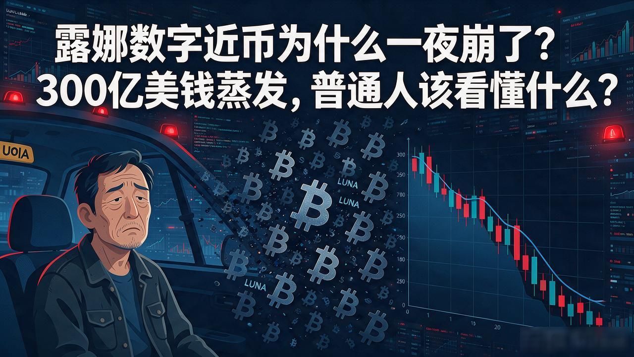 露娜数字货币为什么一夜崩了?300亿美金蒸发,普通人该看懂什么