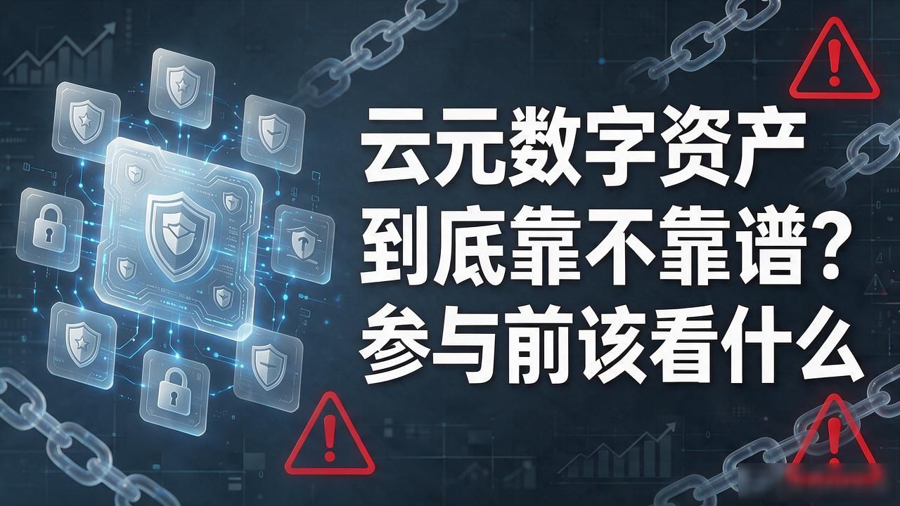 云元数字资产到底靠不靠谱？参与前该看什么