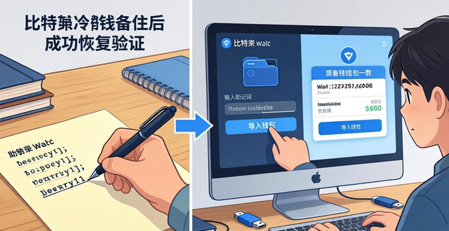 比特派钱包冷钱包备份教程:离线生成助记词,手写保存防丢