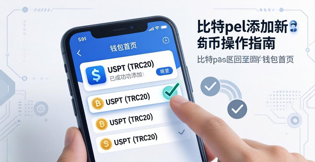 比特派钱包添加新币操作指南