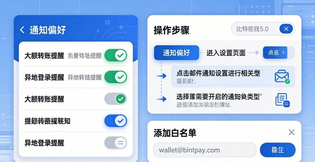 比特派钱包5.0邮件通知设置教程