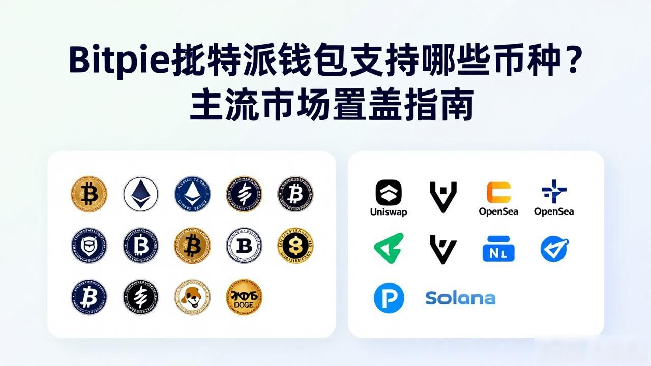 Bitpie比特派钱包支持哪些币种?主流市场全覆盖指南
