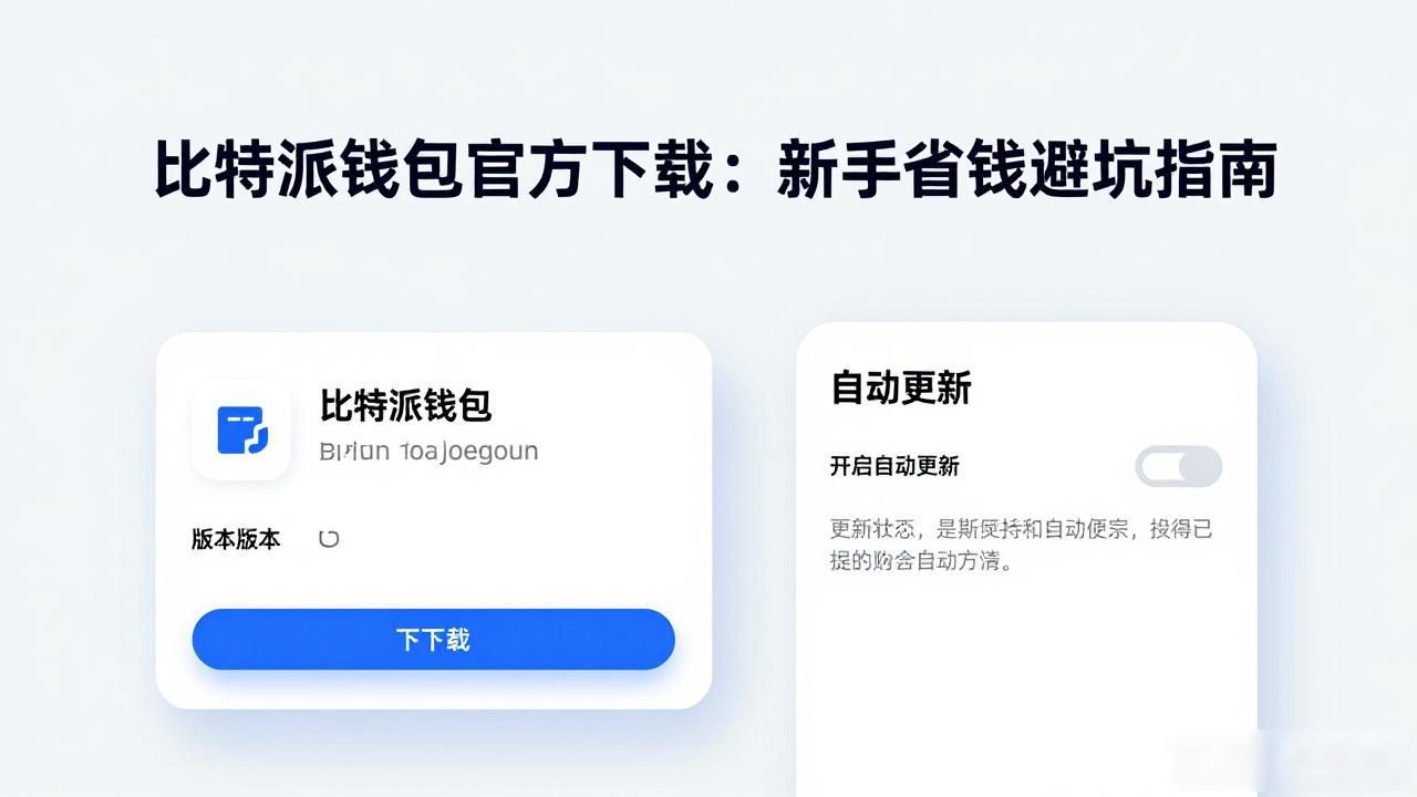 比特派钱包官方下载：新手省钱避坑指南