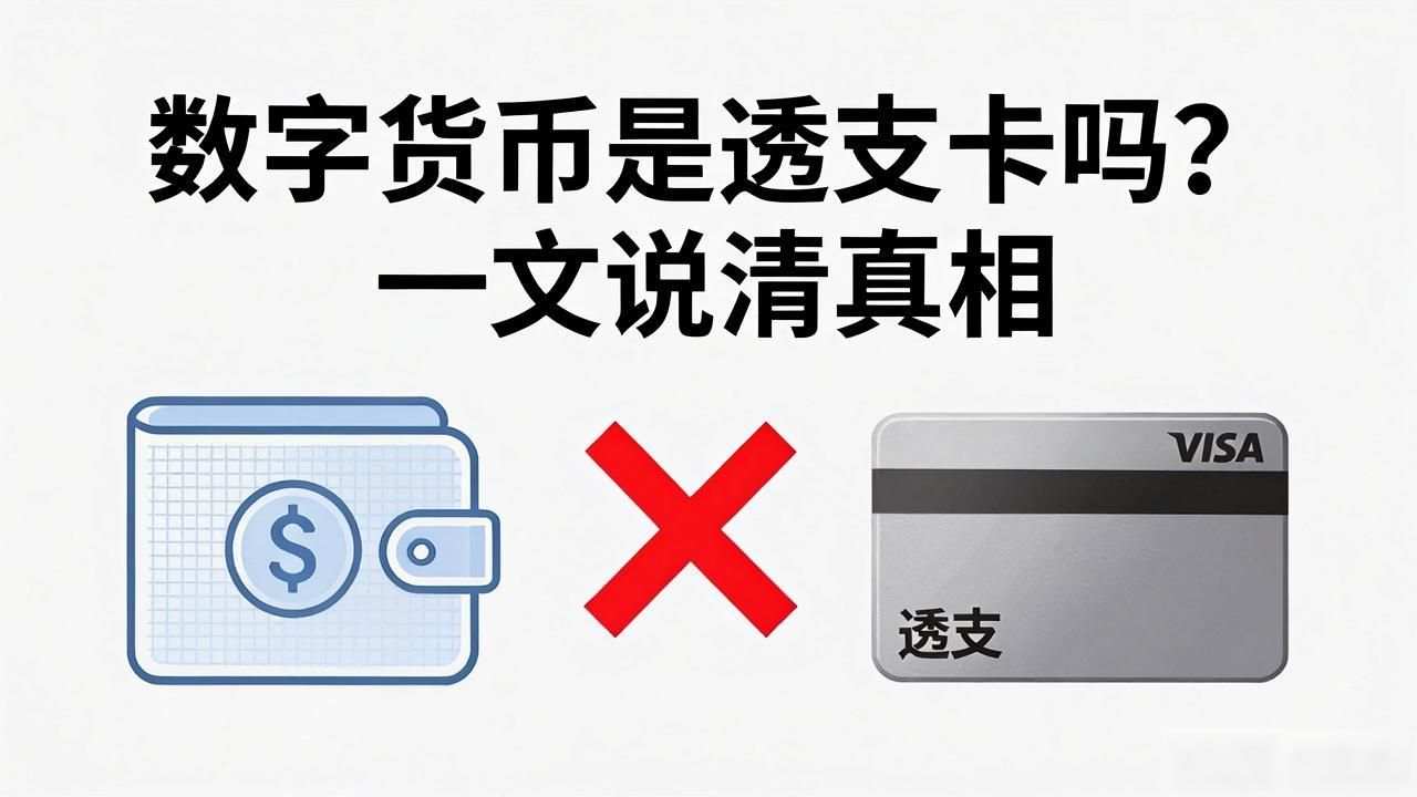 数字货币是透支卡吗？一文说清真相