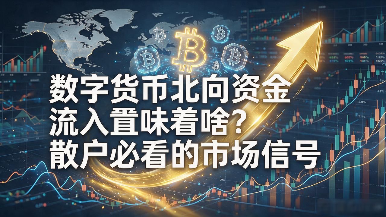 数字货币北向资金流入意味着啥？散户必看的市场信号