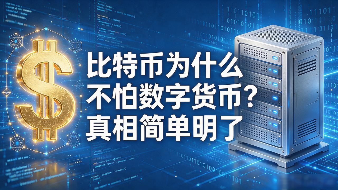 比特币为什么不怕数字货币？真相简单明了