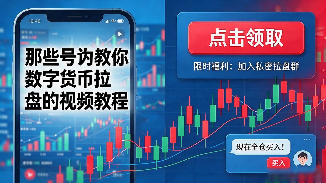 那些号称教你数字货币拉盘的视频教程,越学越亏的原因就在这