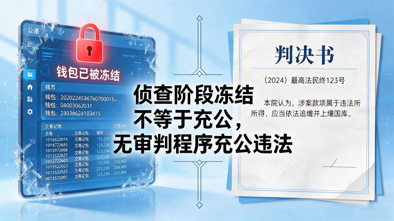 数字货币充公犯法吗？什么情况下充公你的币才合法