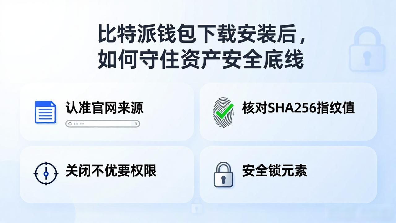 比特派钱包下载安装后,如何守住资产安全底线