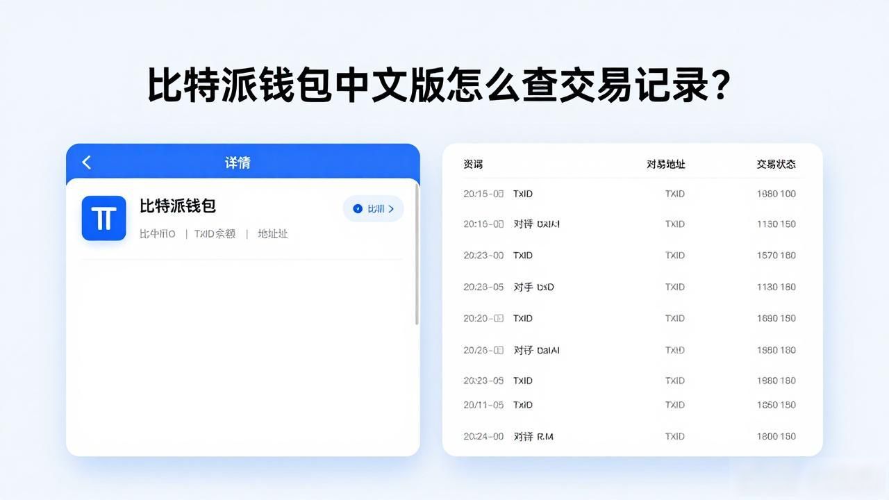 比特派钱包中文版怎么查交易记录？