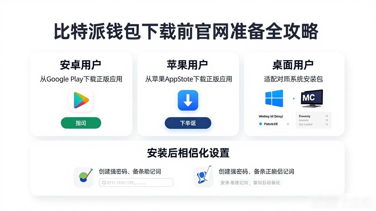 比特派钱包下载前官网准备全攻略