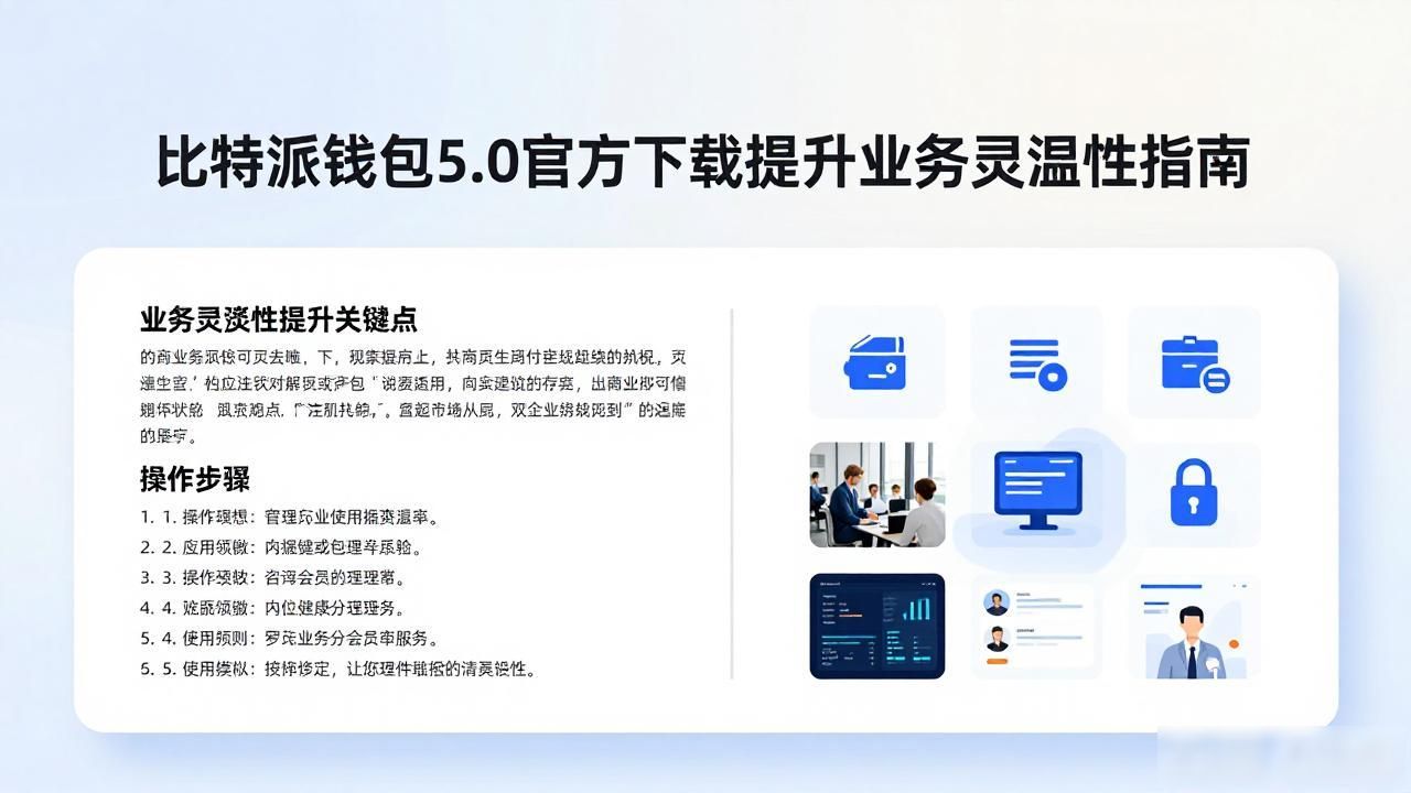 比特派钱包5.0官方下载提升业务灵活性指南