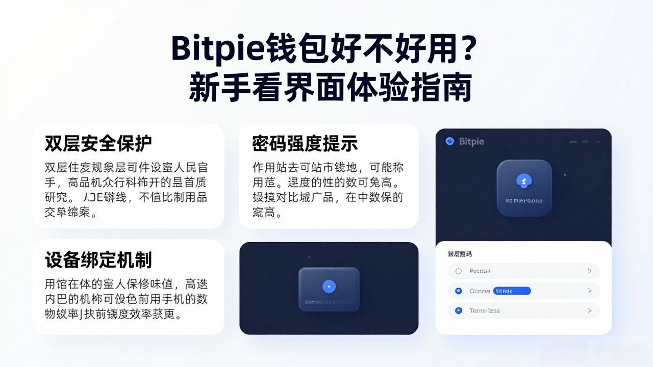 Bitpie钱包好不好用？新手看界面体验指南
