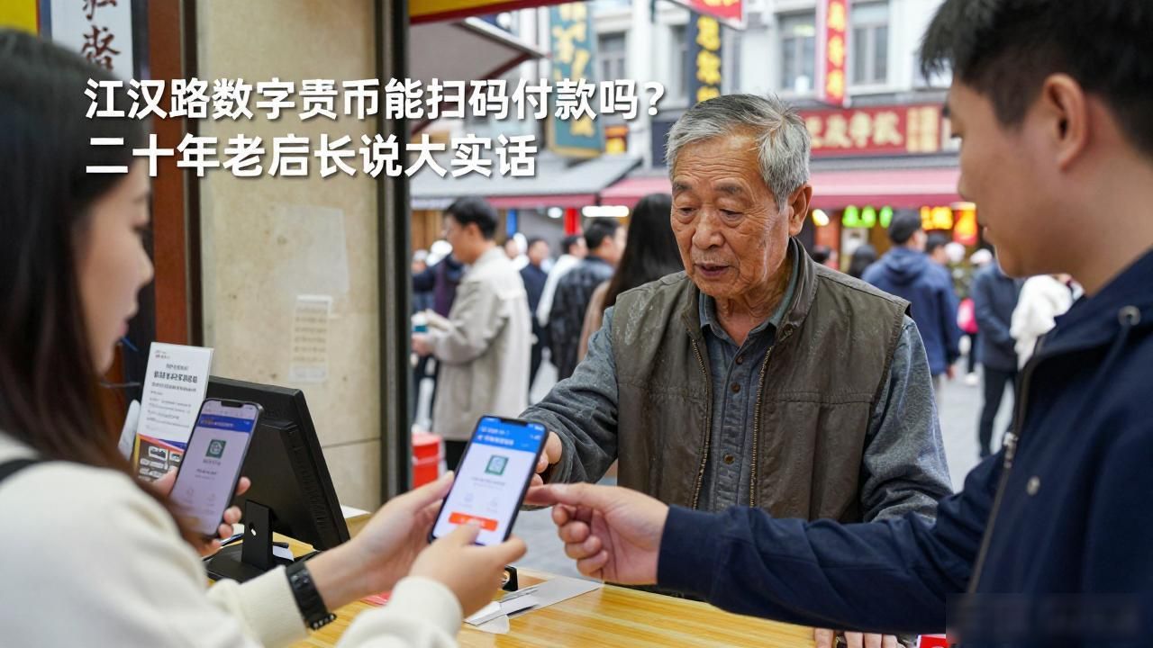数字人民币商家接受度_江汉路数字货币_江汉路数字人民币使用体验