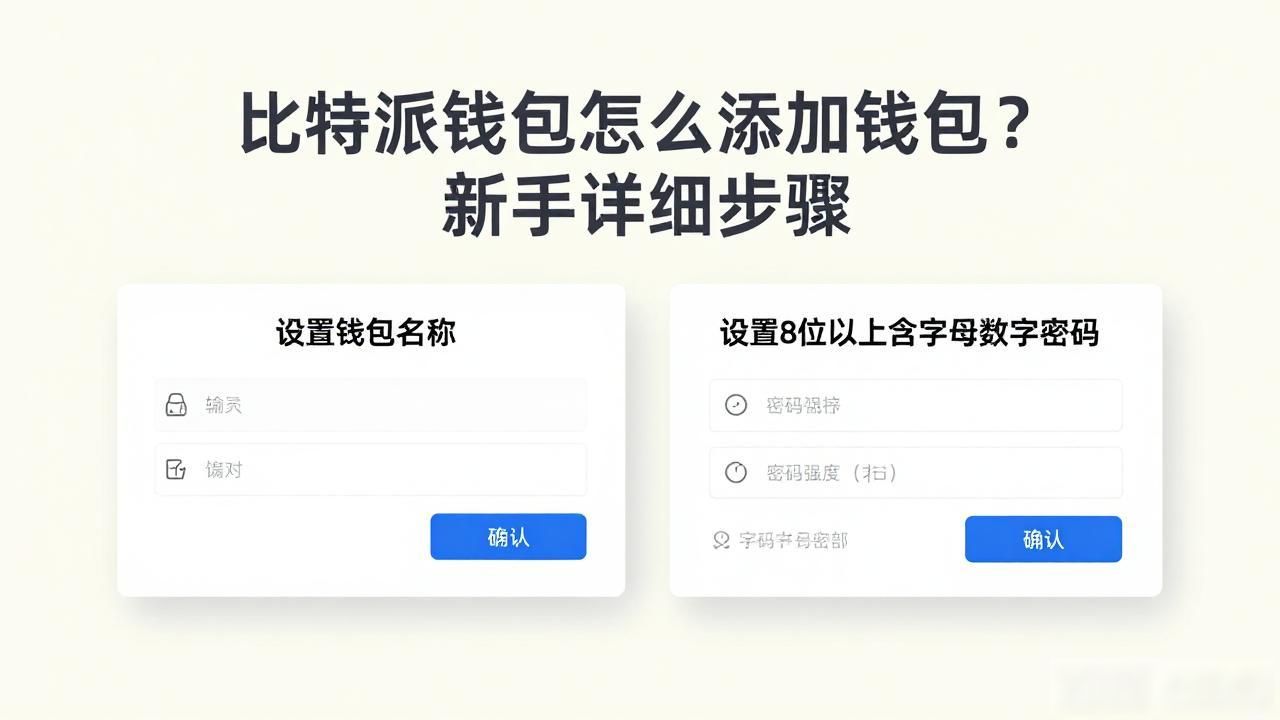 比特派钱包怎么添加钱包？新手详细步骤