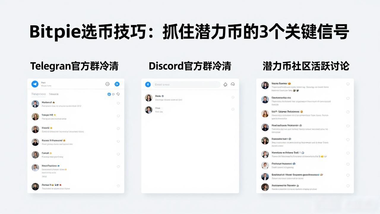 Bitpie选币技巧：抓住潜力币的3个关键信号