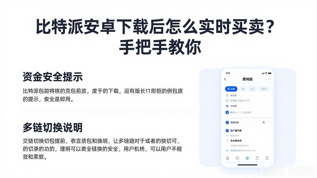 比特派安卓下载后怎么实时买卖？手把手教你