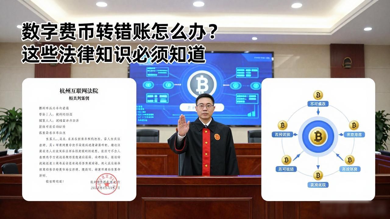 数字货币转错账怎么办？这些法律知识必须知道