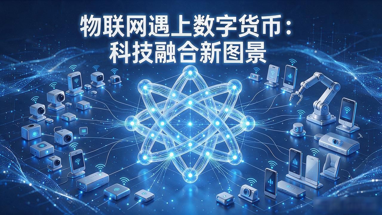 物联网遇上数字货币：科技融合新图景