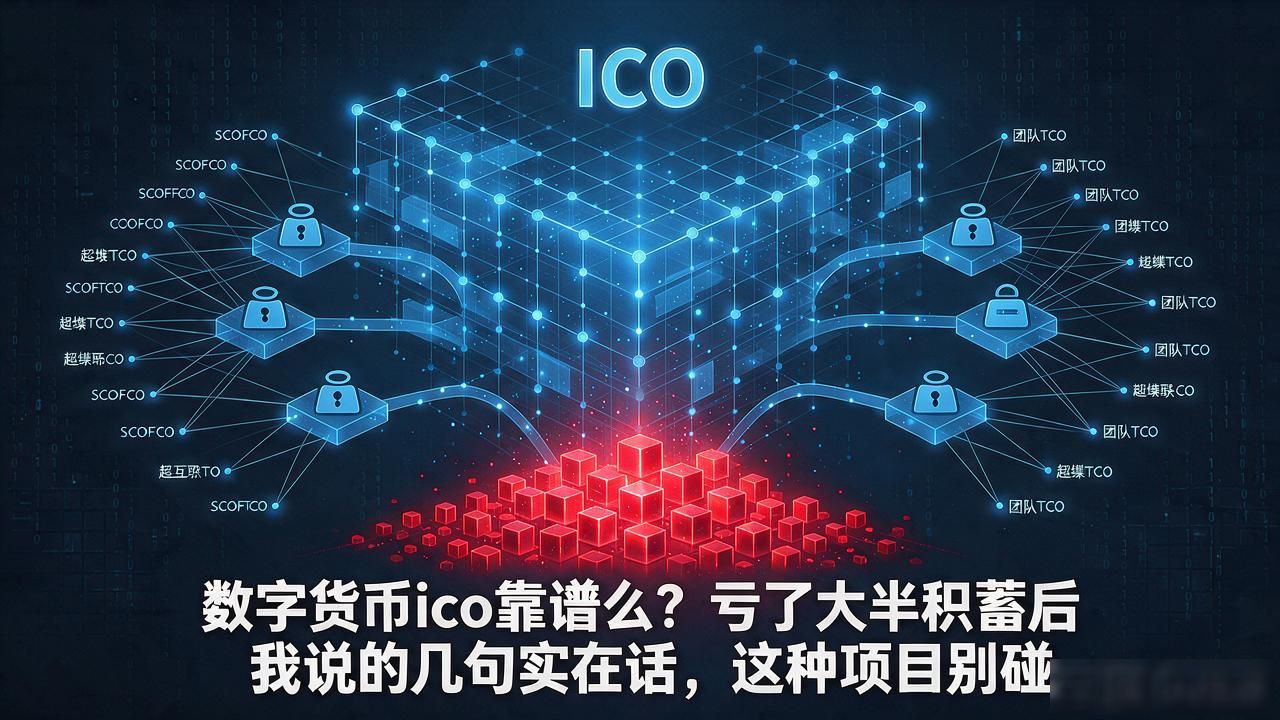 数字货币ico靠谱么?亏了大半积蓄后我说的几句实在话