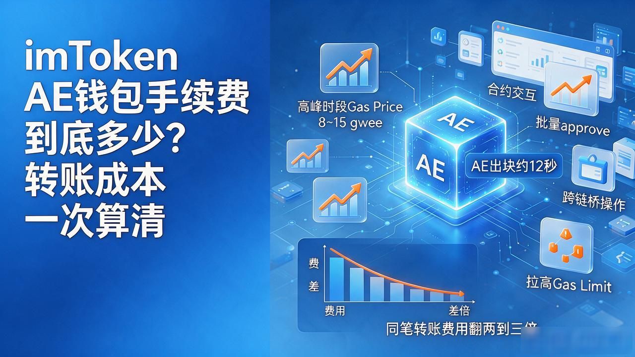 imToken AE钱包手续费到底多少？转账成本一次算清