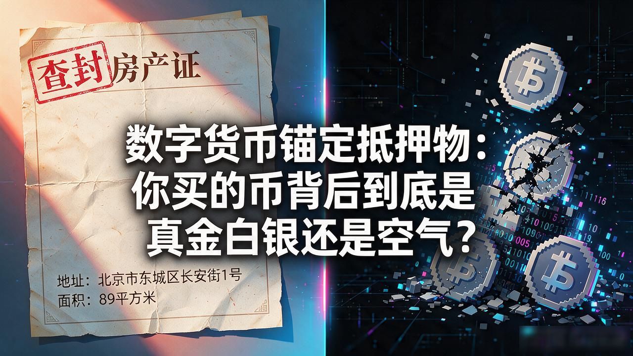 数字货币锚定抵押物：你买的币背后到底是真金白银还是空气