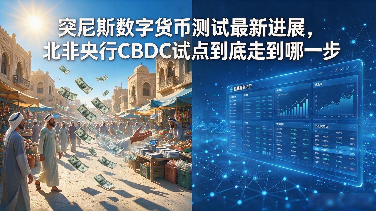 突尼斯数字货币测试最新进展，北非央行CBDC试点到底走到哪一步