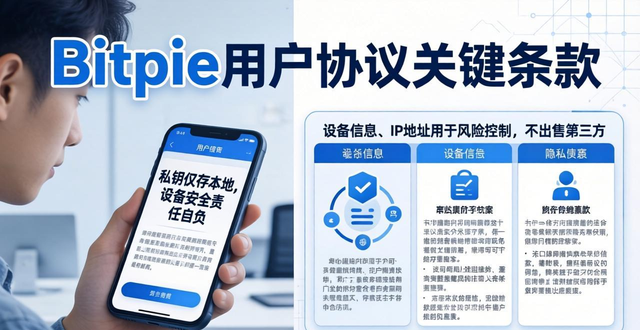 看懂Bitpie用户协议：关键条款别忽略
