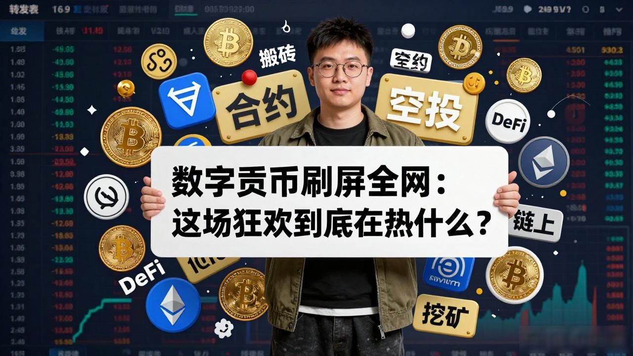 数字货币刷屏全网：这场狂欢到底在热什么？