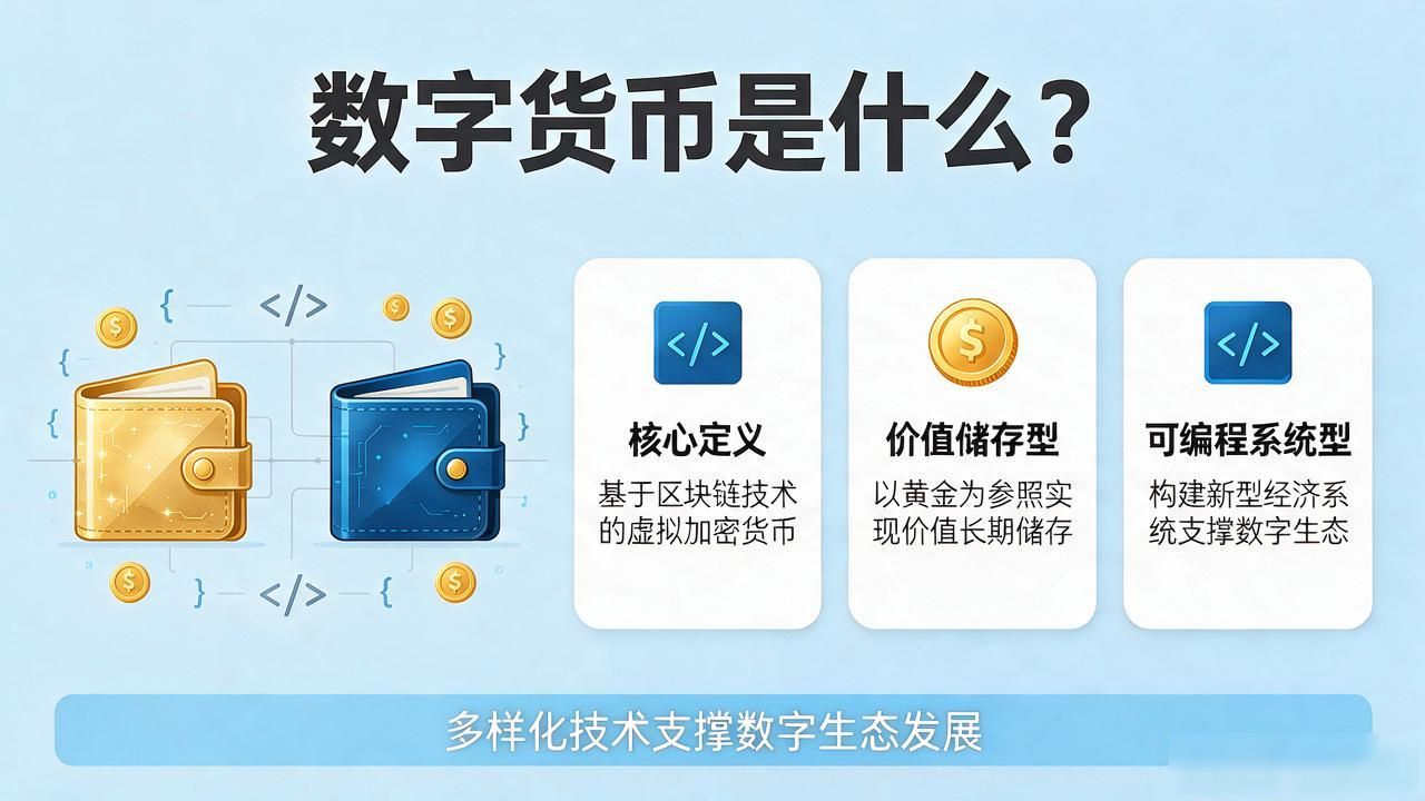 数字货币是什么？一文读懂它的定义和特点