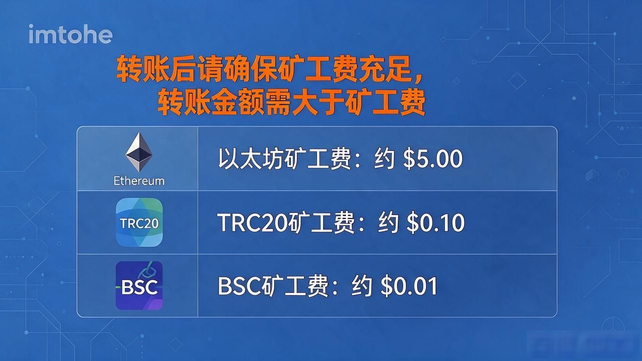 imtoken矿工费怎么买?钱包没币付不起gas咋办