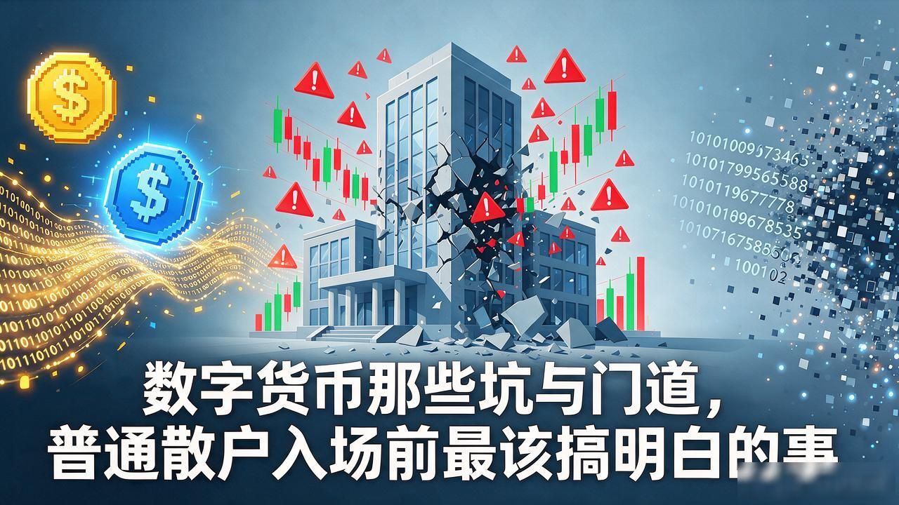 数字货币那些坑与门道，普通散户入场前最该搞明白的事