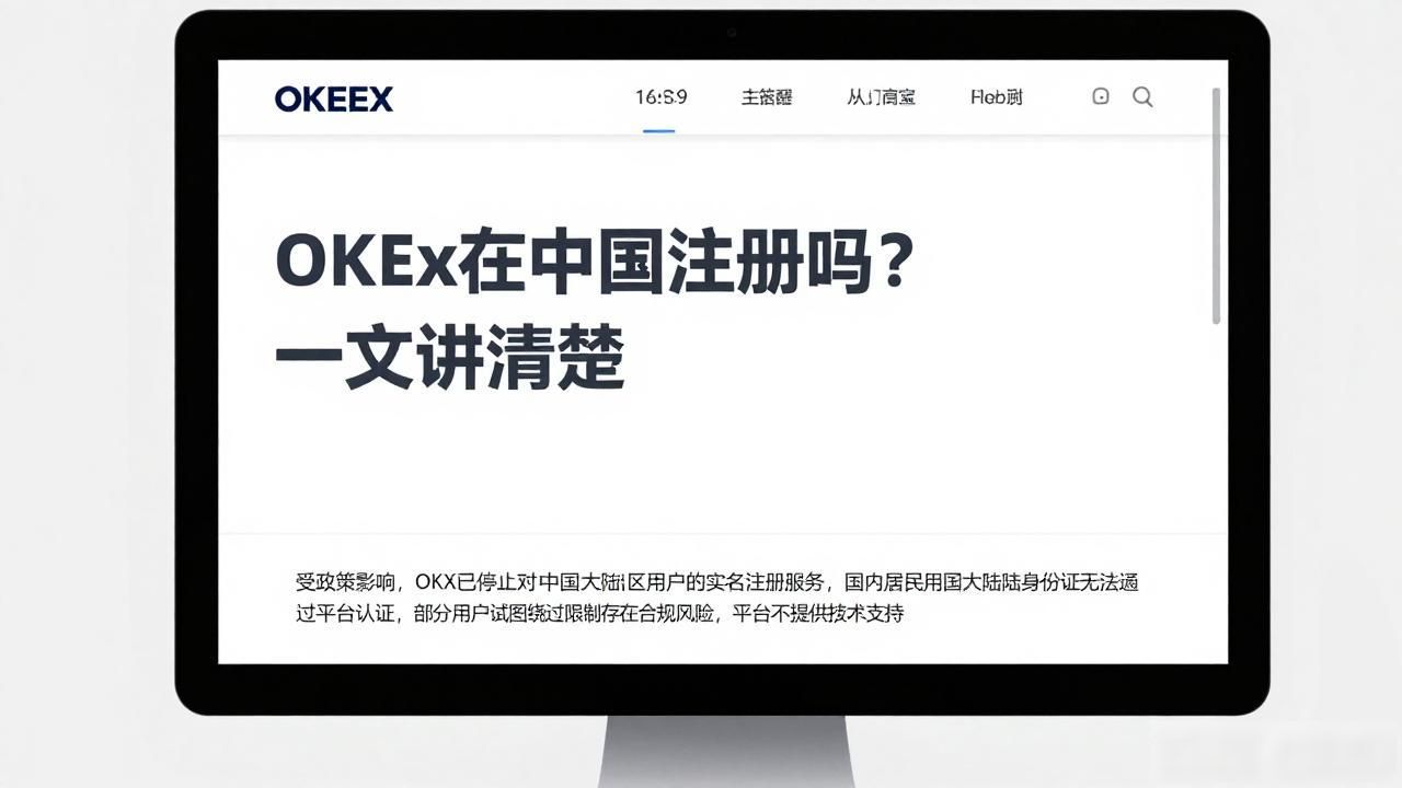 OKEx在中国有注册吗？一文讲清楚